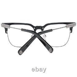 Dsquared2 DQ 5243 Unisex Silver Optical Frame Metal Plastic Full Rim Eyeglasses