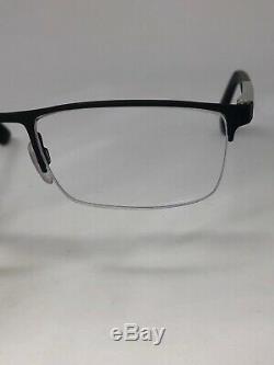 EMPORIO ARMANI EA1041 3094 Eyeglasses Frame Half Rim 53-17-140 Black/Silver MO19