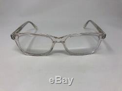 ERNEST HEMINGWAY 4617 Eyeglasses Frame 52-17-140 Crystal Horned Rim/Silver OS68