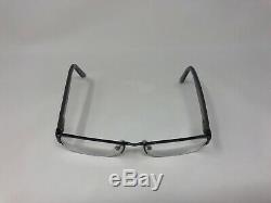 ESCADA VES765S COL. 0568 Eyeglasses Frame Italy Half Rim 52-17-140 Silver BS98