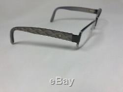 ESCADA VES765S COL. 0568 Eyeglasses Frame Italy Half Rim 52-17-140 Silver BS98