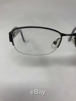 ESCADA VES765S COL. 0568 Eyeglasses Frame Italy Half Rim 52-17-140 Silver BS98