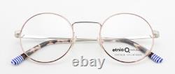 ETNIA BARCELONA Glasses LAPA PKHV Vintage Coll. Round Silver Bronze Sparkle P