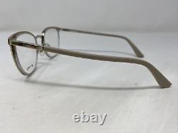ETRO Italy ET2101 264 50-20-140 Silver/Cream Full Rim Eyeglasses Frame AL72