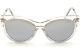 Emilio Pucci Ep 108 Clear Gold 27x Cat Eye Sunglasses Frame 57-17-145 Ep0108