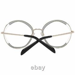 Emilio Pucci EP 5089 Women Silver Optical Frame Metal Round Full Rim Eyeglasses