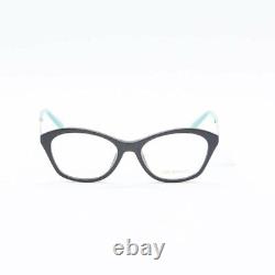 Emilio Pucci EP 5100 001 Black Silver Plastic Cat Eyeglasses Frame 54-17-140