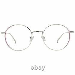 Emilio Pucci EP 5110 Women Silver Optical Frame Metal Full Rim Round Eyeglasses