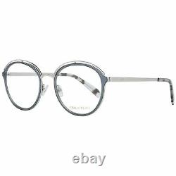 Emilio Pucci EP5075 Women Silver Optical Frame Plastic Full Rim Round Eyeglasses