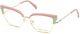 Emilio Pucci Ep5147 074 Pink Plastic Cat Eye Optical Eyeglasses Frame 55-17-140
