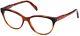 Emilio Pucci Ep5165 056 Brown Plastic Cat Eye Optical Eyeglasses Frame 54-16-140