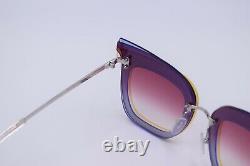 Emilio Pucci Multicolor Cat Eye Sunglasses Frame 66-15-140 NWT
