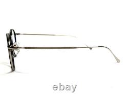 Erkers 1879 Eyeglasses Frames VANITA PARK SILVER Blue Round Full Rim 45-20-140