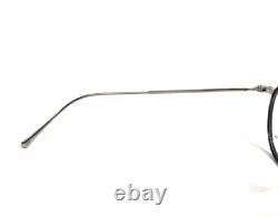 Erkers 1879 Eyeglasses Frames VANITA PARK SILVER Blue Round Full Rim 45-20-140