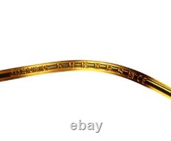 Erkers Eyeglasses Frames DOVER OLIVE Silver Round Titanium Full Rim 48-28-148