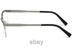 Ermenegildo Zegna EZ 5079 Titanium 016 Ruthenium Semi Rim Eyeglasses 55-18-145