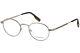 Ermenegildo Zegna Ez5132 Silver 014 Metal Round Eyeglasses Frame 47-21-145 5132