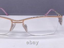 Eyeglasses Frames woman Brown Silver Half-Rim Metal 4170 Germany