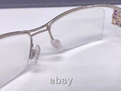 Eyeglasses Frames woman Brown Silver Half-Rim Metal 4170 Germany