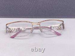 Eyeglasses Frames woman Brown Silver Half-Rim Metal 4170 Germany