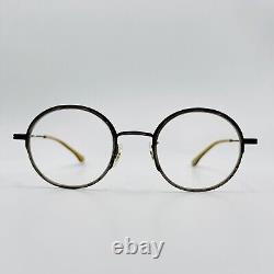 Eyeglasses Men Women Round Brown Mother of Pearl by Caroline Abram COMO 2