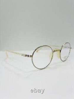 Eyevan 537e c8001 Silver Round Eyeglasses