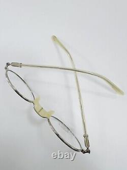 Eyevan 537e c8001 Silver Round Eyeglasses