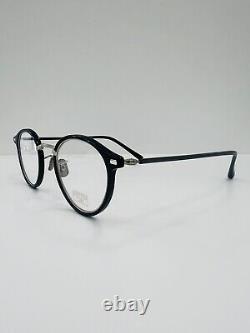 Eyevan 777 c112 Black/Silver Round Eyeglasses