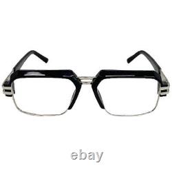 Eyewear Cazal 6020 002 56 17 145 Shiny Black Silver New 100% Authentic