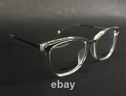 FYSH Eyeglasses Frames 3620 S313 Clear Silver Square Full Rim 52-16-135
