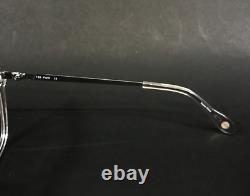 FYSH Eyeglasses Frames 3620 S313 Clear Silver Square Full Rim 52-16-135
