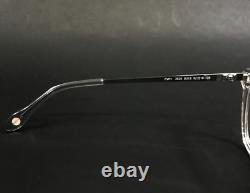 FYSH Eyeglasses Frames 3620 S313 Clear Silver Square Full Rim 52-16-135