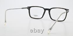 Feb31st Glasses Marc Silver Matte Brown Wood Rectangular Square Ultra Light M
