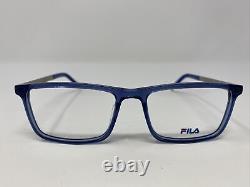 Fila Eyeglasses Frame Vf9242 Col. 0955 53-17-140 Blue Silver Full Rim 3064