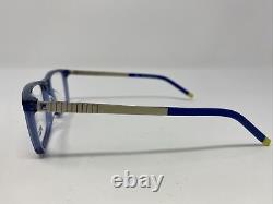 Fila Eyeglasses Frame Vf9242 Col. 0955 53-17-140 Blue Silver Full Rim 3064