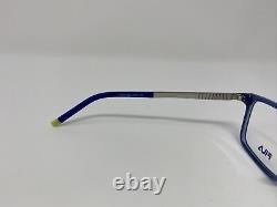 Fila Eyeglasses Frame Vf9242 Col. 0955 53-17-140 Blue Silver Full Rim 3064