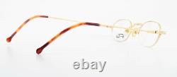 Flair Glasses Frame Model 423 Col. 093 44-24 135 half Rim Gold Silver Lady