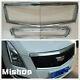 For Cadillac Xts Grill Covers 2013-17 Front Grille Rim Trim Outer Frame Silver