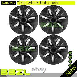 For Tesla Model 3/Y Wheel 18/19 Hub Cap Replacement ABS Rim Cover Set of 4