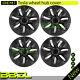 For Tesla Model 3/y Wheel 18/19 Hub Cap Replacement Abs Rim Cover Set Of 4