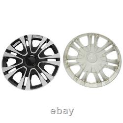 For Toyota Prius 15 4Pcs Wheel Covers Hub Caps Fit R15 Tire & Steel Rim Snap On