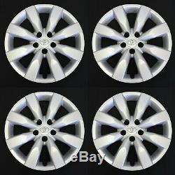 Four 16 Toyota Corolla 14-16 Oem Hubcaps Wheel Covers Rim Covers 61172