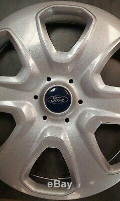 Four Ford Focus Hubcaps Wheel Covers Rim Covers 2012- 2018 15 Oem