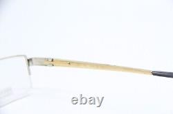 Fred Elbe N2 002 Silver Gold Black Authentic Frame Eyeglasses 54-18