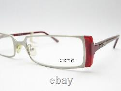 Full Rim Glasses Ladies Exté 5317 130 Designer Glasses Frames Mode Trend Silver