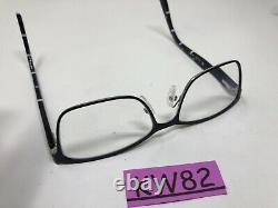 Furla Eyeglasses Frame VRU 071K 0583 54-16-140 Black Full Rim Flex Hinge KW82