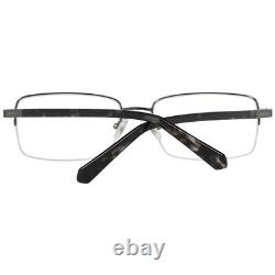 GANT GA3220 008 Gray Silver Metal Half-Rim Optical Eyeglasses Frame 55-18-150