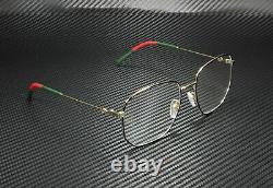 GUCCI GG0396O 001 Aviator Gold Women Authentic Eyeglasses Frame 56 mm