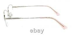 GUESS GU2888-D 010 Silver Metal Semi Rim Eyeglasses Frame 53-16-140 Asian Fit GU