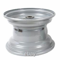 Genuine OEM Husqvarna Front Rim Assembly (Silver) 8X5 for Lawn Mower, 532148736